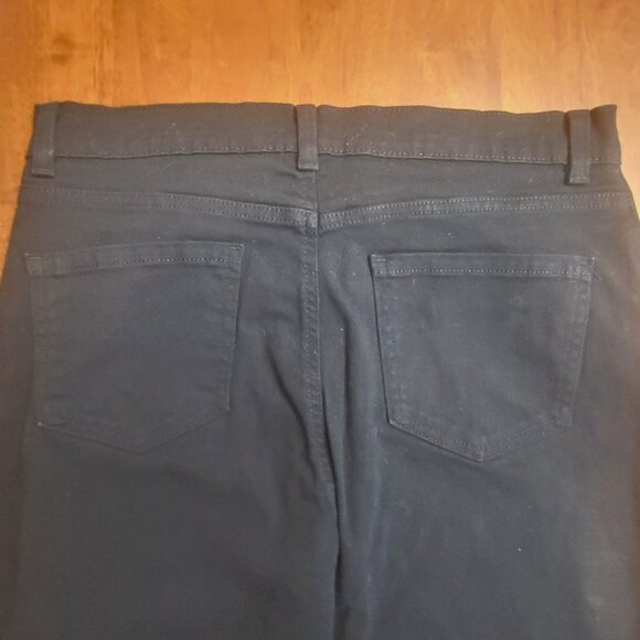 Gloria Vanderbilt ~ Sz 14P ~ Black Amanda Style Jeans/Pants ~Excellent Condition - Picture 6 of 8